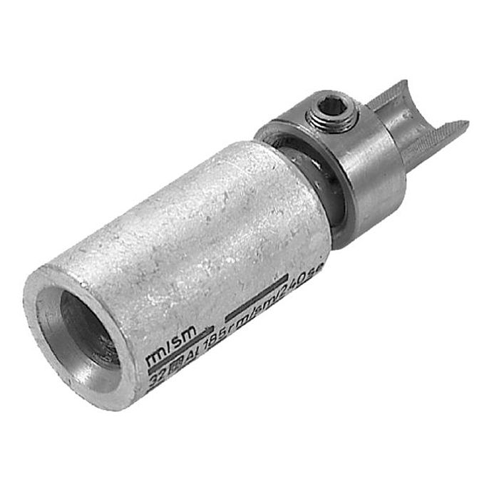 Pressanschluss  AlCu  MAGNEFIX  ohne Spannring 240 mm²rm/sm,300 mm²se für Bolzen 12 mm  KZ 32