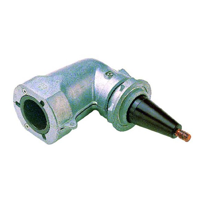 MV-CONNEX-Trafo-Winkelanschlußteil, Größe 0, 24 kV Isolierlänge im Trafo: 107mm