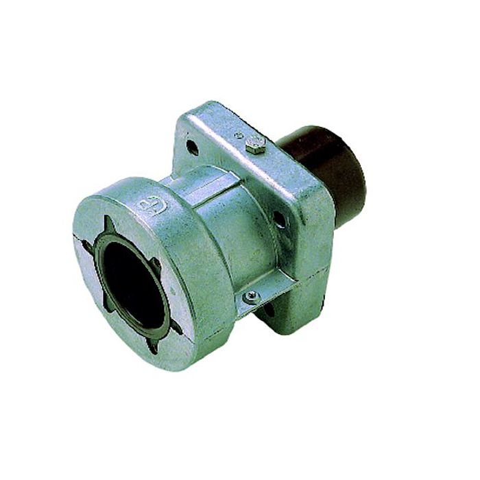 Trafo-Steckbuchse  gerade  Gr.1  24 kV 4-eckig, metallgekapselt