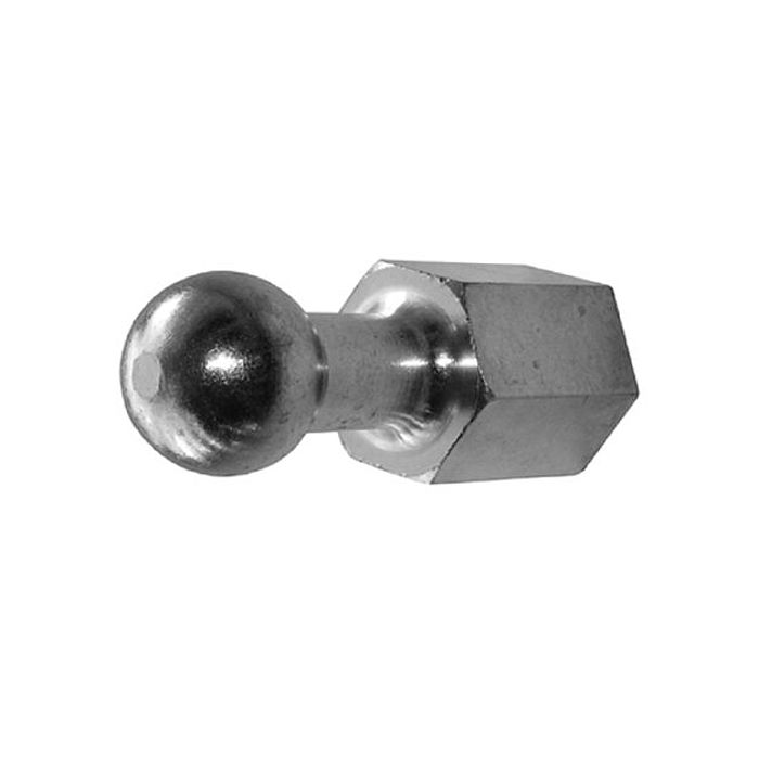 Kugel-Phasenanschlussbolzen gerade L=62mm, 20mm Kugeldurchmesser, Innen-Gewinde: M10