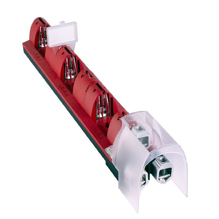 NH-Sicherungsleiste  Gr.2 400A  "EURO*STRIP" mit V-Klemmen 35-185mm²rm,re,sm/50-240mm²se