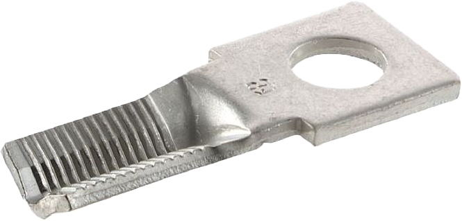 V-Anschlusslasche für V-Klemme 35 - 70 (95) mm²,  LB = 13 mm