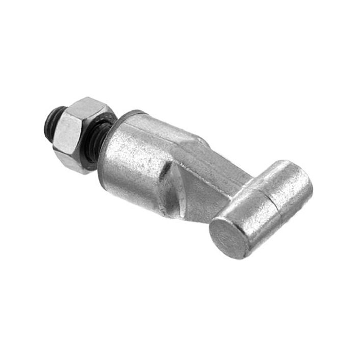 T-Leiteranschlußbolzen  D=15 mm, Breite 30 mm M12x28 mm, Ik=23,7 kA/s