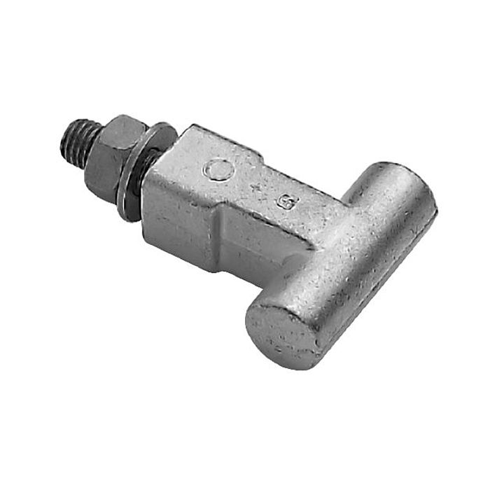 T-Leiteranschlußbolzen  ø20mm  B=58mm Gewinde M12x48, Gesamtlänge: 106mm