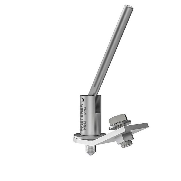 Erdanschluß HS12 mit Schwenkhebel Gewindebolzen M12