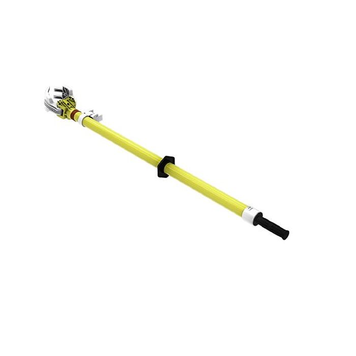 Sicherungszange für HH-Sicherungen bis 30kV L=1250mm, 20° abgewinkelt, Klemmbreich ø30-90mm