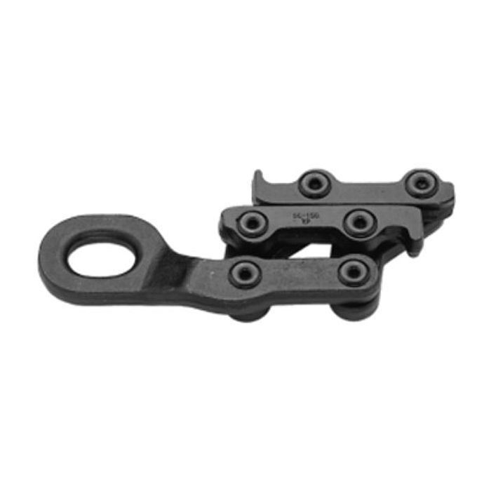 Seilspannklemme  Cu, St 90-400mm² brüniert Leiter-ø:10-28mm, max. Bel.:35kN, Ösenmaß:30x40mm