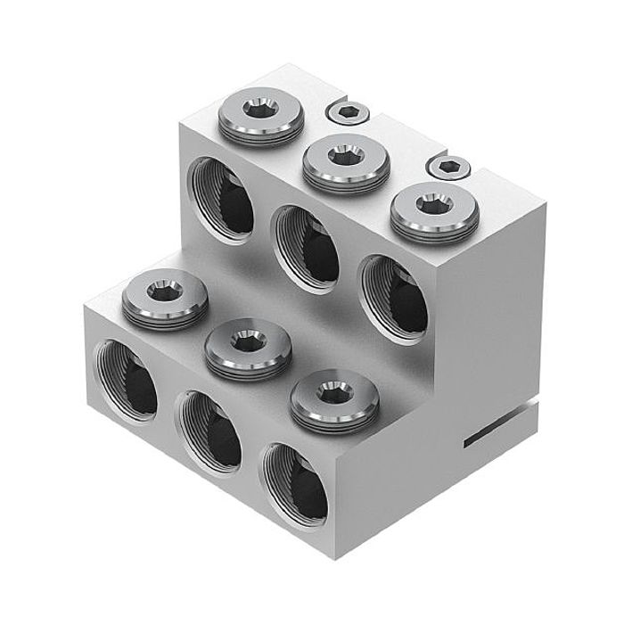 Transformatoren-Anschlussklemme 6 x 185-400 mm²rm,sm  Gewinde: M48x3  zum Klemmen