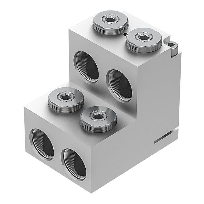 2Direkt-Transformatoren-Anschlussklemme 4 x 185 - 400 mm²     Gewinde: M48X3