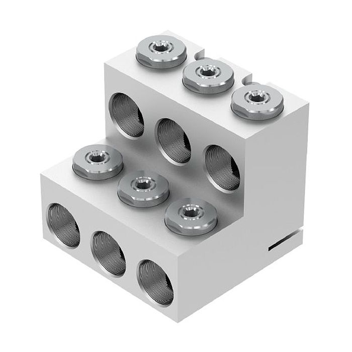 2Direkt-Transformatoren-Anschlussklemme 6 x 185 - 400 mm²     Gewinde: M48X3